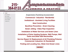 Tablet Screenshot of angermeierinc.com